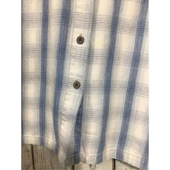 Vintage Union Bay Heavyweight Denim with Corduroy Collar Men’s Shirt Size Medium - Picture 6 of 15